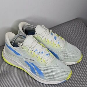 Men's Reebok Floatride Energy Symmetros, Size 7,‎ Opal Glow/Blue/Acid Yellow
